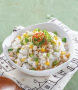 余味毛豆豆,玉米毛豆鸡丁炊饭